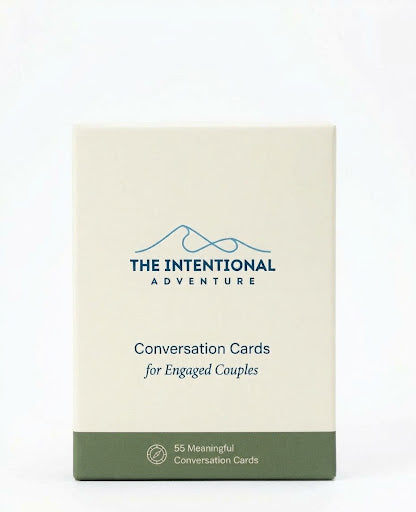 Engaged Couples Conversation Deck - Deeper Connection Before Marriage